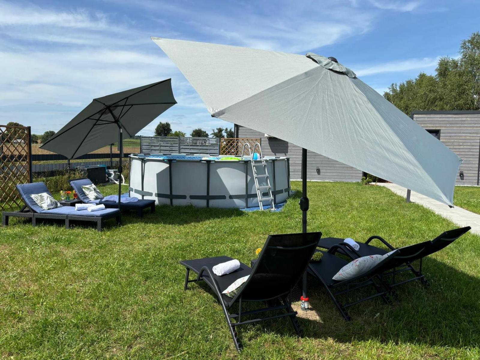 Jej I Jego - Eleganckie Domki Z Balia Na Wylacznosc Niewiesze Exteriér fotografie